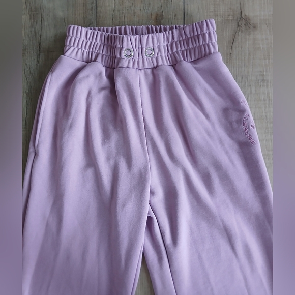 For Love & Lemons Women's Ellie Sweatpants in mulberry purple, Size XXS - Picture 6 of 7